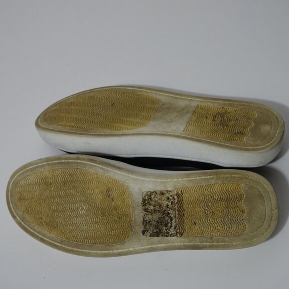 Steve Madden Fayna Black Slip On Sneakers Shoes Women Size 7 Faux Suede - Picture 7 of 7